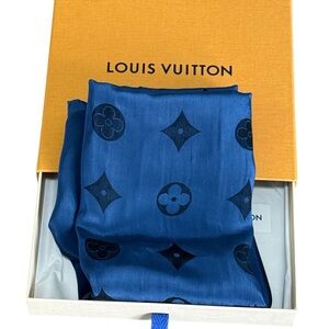 Authentic Louis Vuitton Silk Scarf